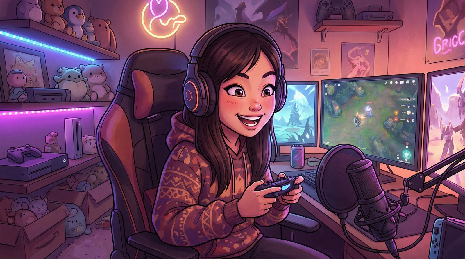 抖荫短视频游戏视频解说