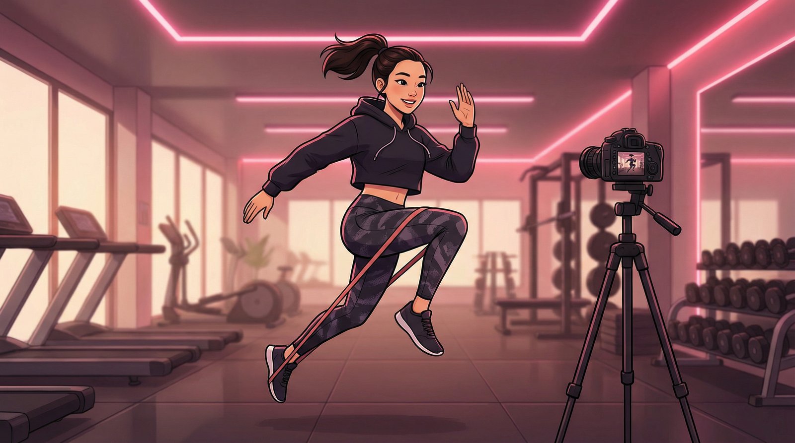 抖荫短视频健身视频教学